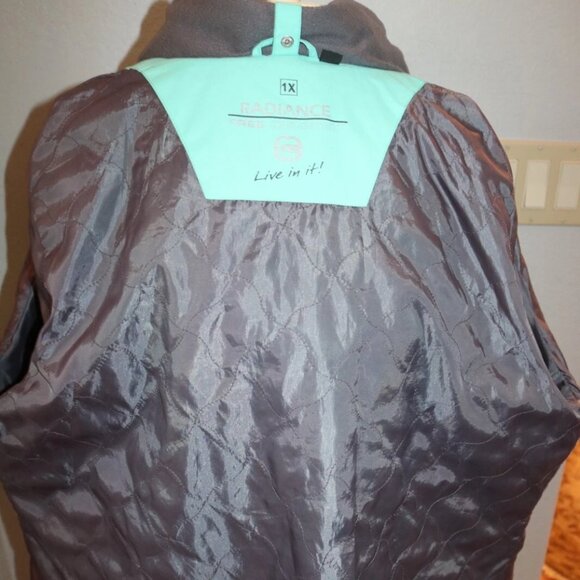 Free Country Winter 3-in-1 Jacket Womens XLarge Hooded Uninsulated Coat - Picture 11 of 11